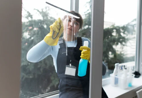 Nettoyage de vitres intérieures et extérieures à Montboudif